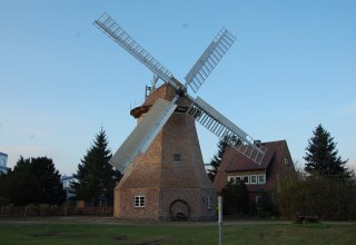 In 2014, the mill was renovated and now greets again at the entrance to Wittenburg., © Gabriele Skorupski