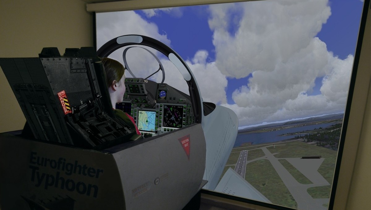 AFS-sim flight simulator, © afs-sim.de