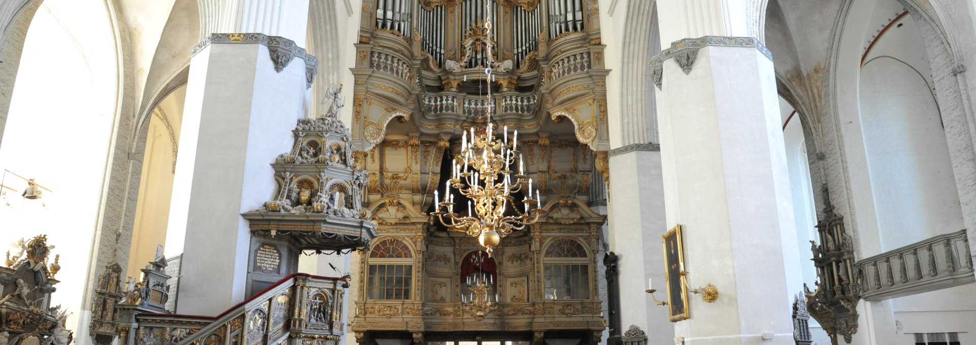 Organ in the Marienkirche Rostock, © Joachim Kloock