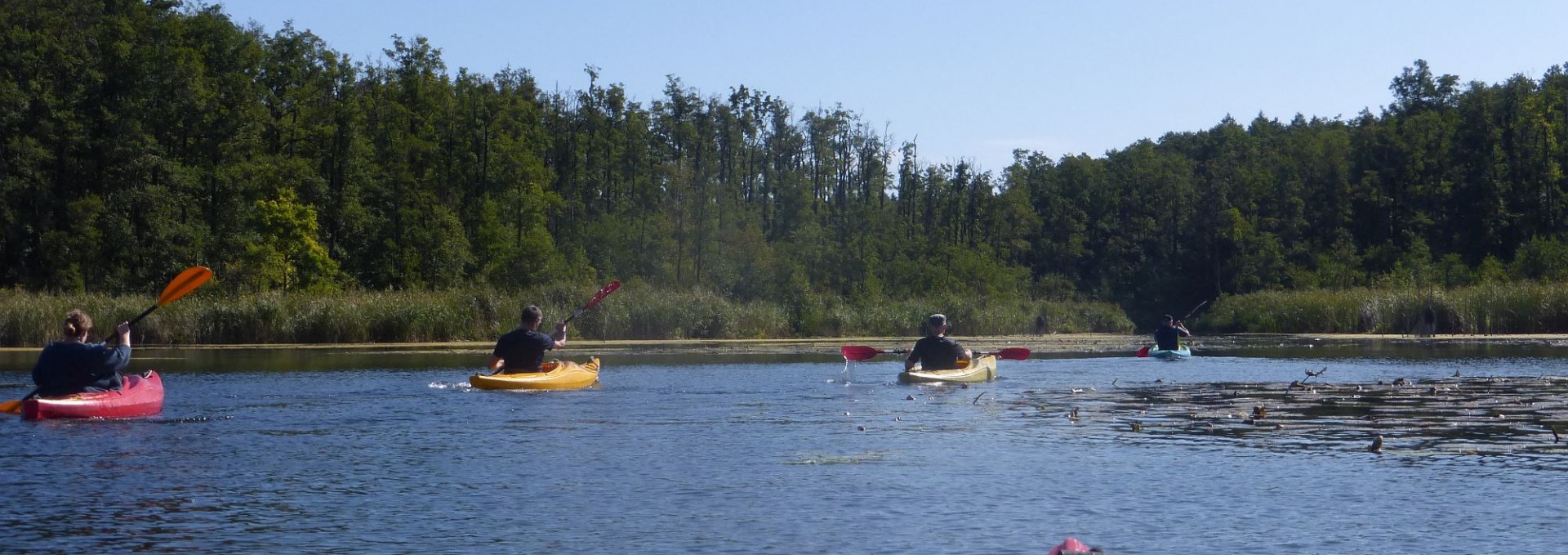 On the road with the single kayak from Kanucamp Borkow, © Kanucamp Borkow