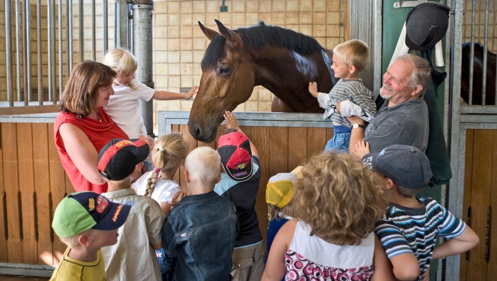 Stud tours for young & old, © P.A. Kroehnert