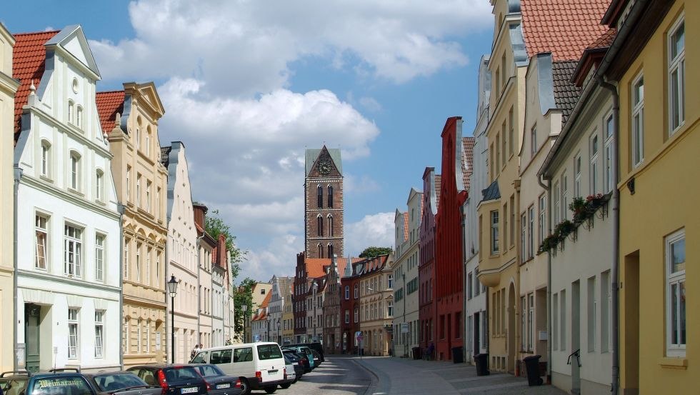 Lübsche Street of the Hanseatic City of Wismar, © Hansestadt Wismar, H.Volster