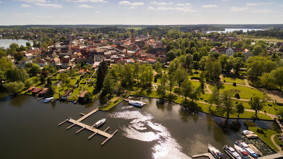 Port and city park Fürstenberg/Havel, © Regio Nord GmbH