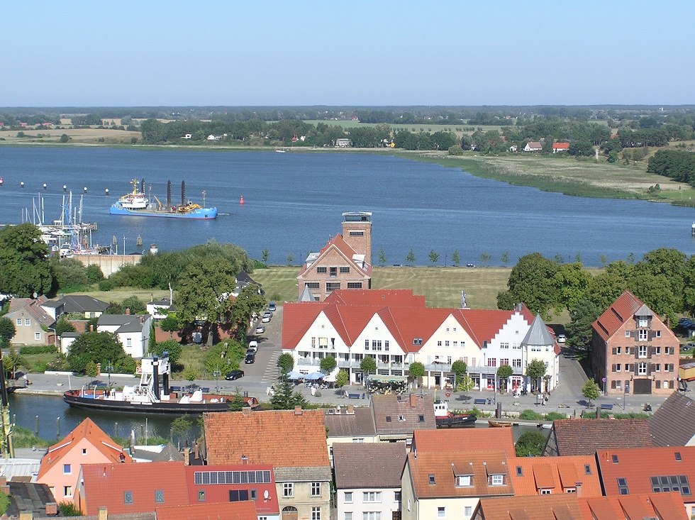 General view of Wolgast castle island, © Baltzer