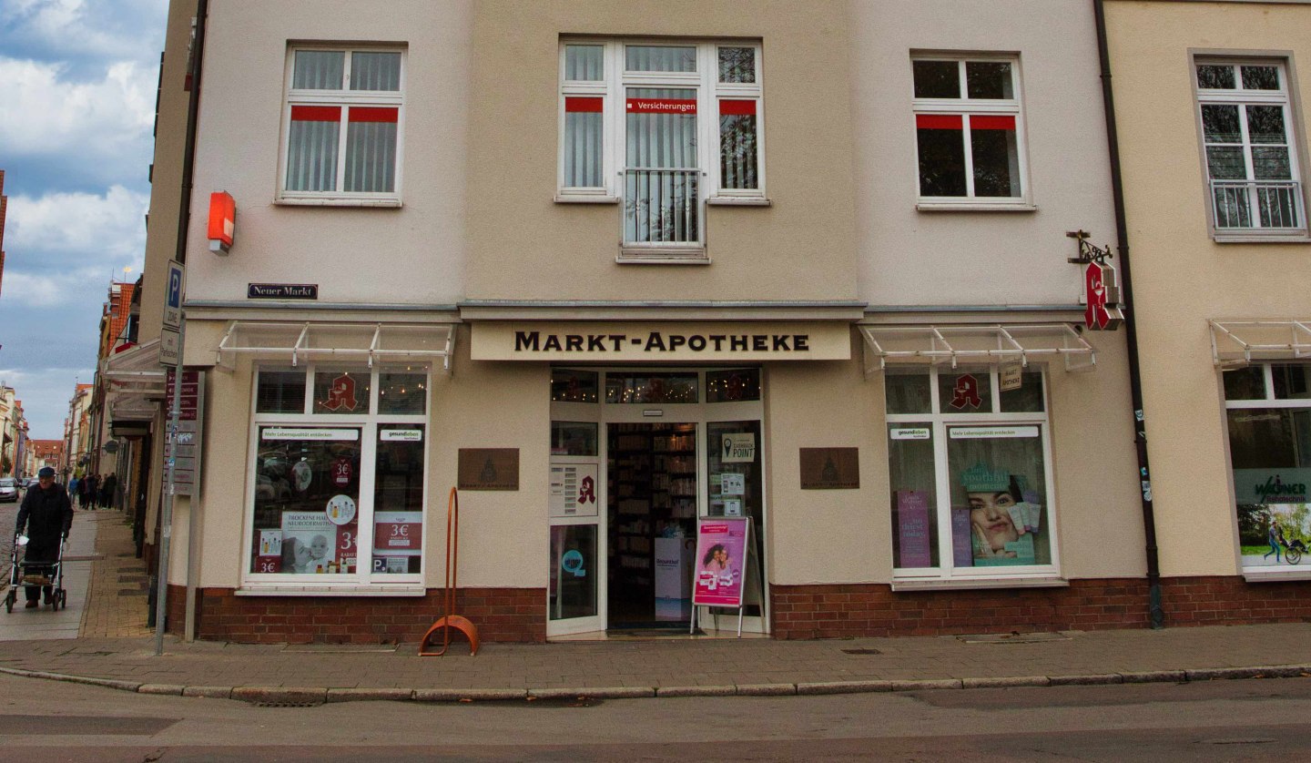 MArkt Apotheke, © Tourismuszentrale Stralsund