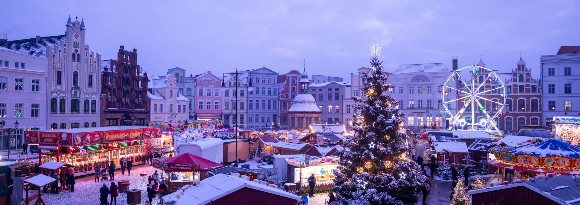 Christmas market Wismar, © Christoph Meyer, paperheroes