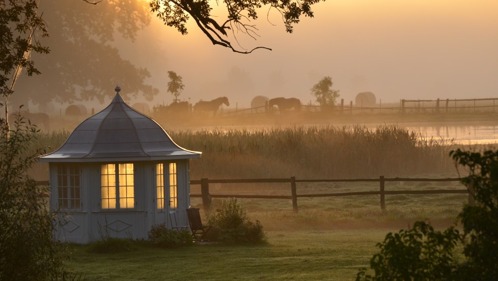 Impression of the morning atmosphere in Mecklenburg ParkLand, © Mecklenburger ParkLand/Feriengut Dalwitz