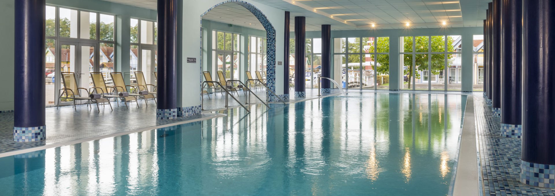 Indoor pool, © Precise Resort Hafendorf Rheinsberg