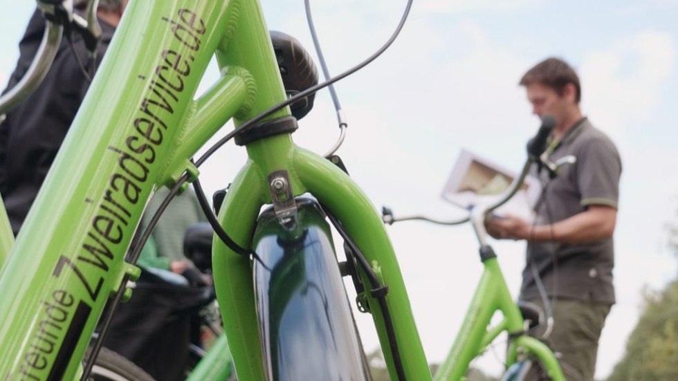 Guided cycling tours in Müritz National Park with guide MV, Martin Hedtke, © www.fuehrung-mv.de