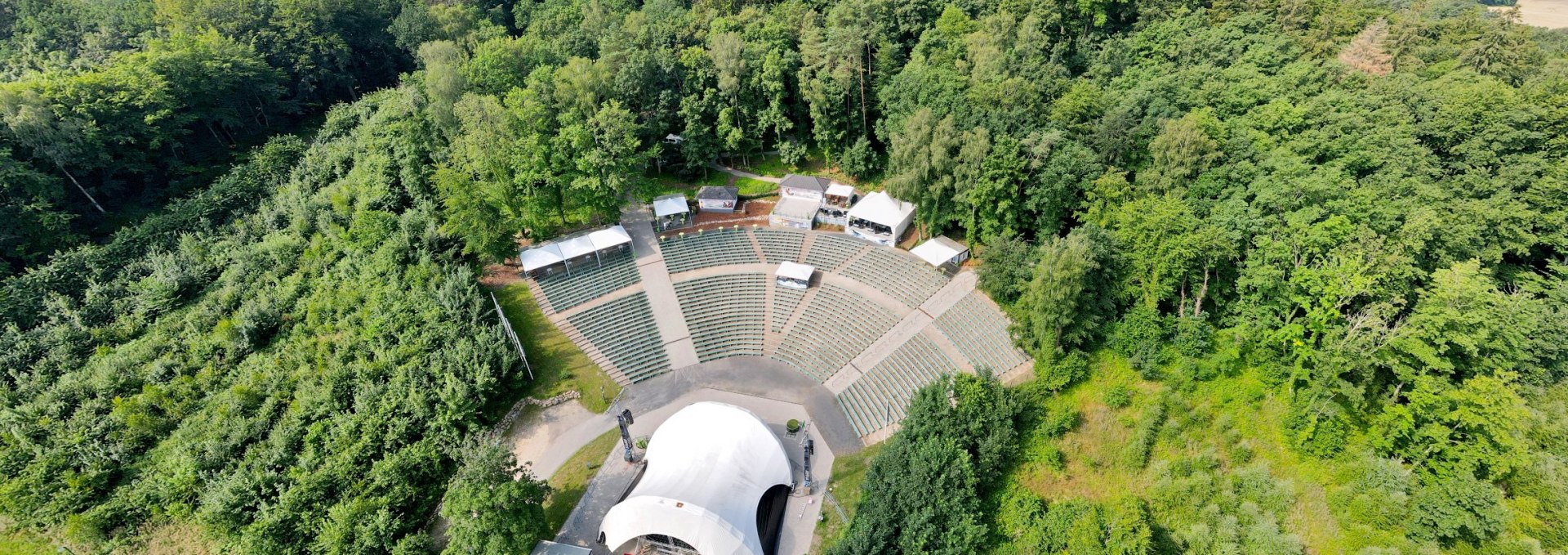 Event location with capacity for over 5,000 visitors: the Waldbühne Rügen., © Waldbühne Rügen GmbH& Co.KG