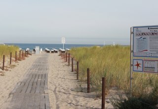 Accessible beach access 6 in Warnemünde, © TZRW