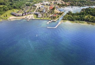 The vacation park Müritz directly on the beach - a vacation paradise for water enthusiasts., © Ferienpark Mirow GmbH