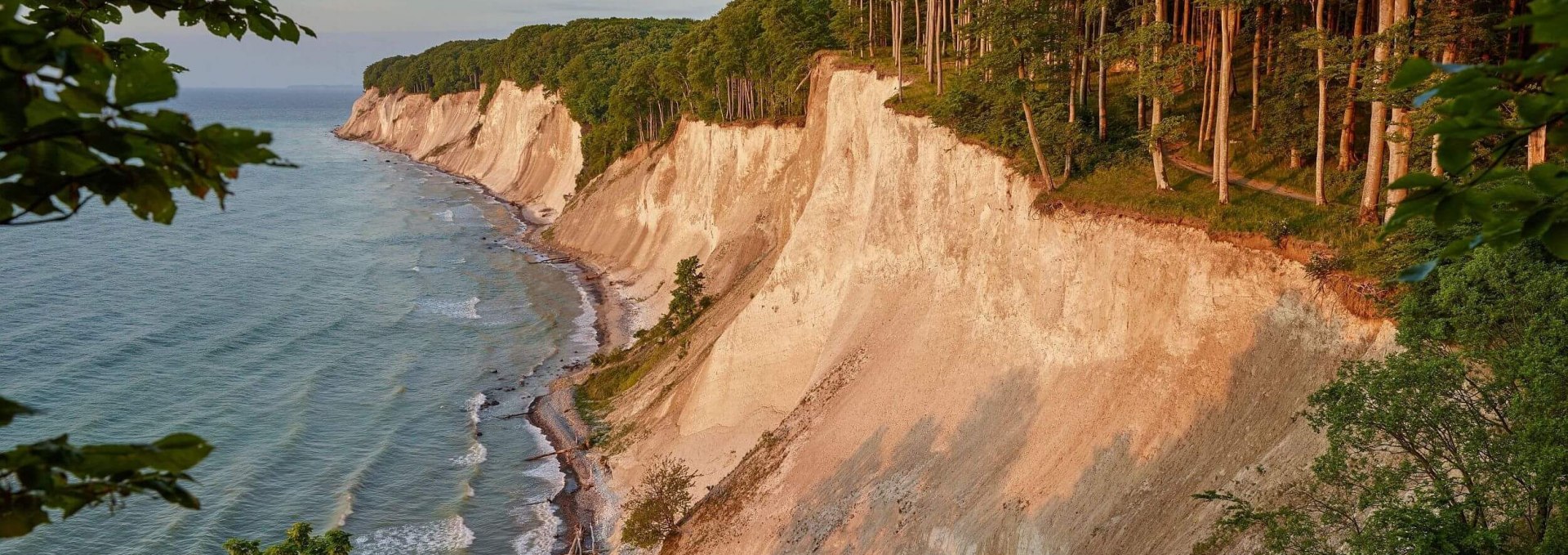 Chalk cliffs on the Island of Rügen, © TMV/Grundner