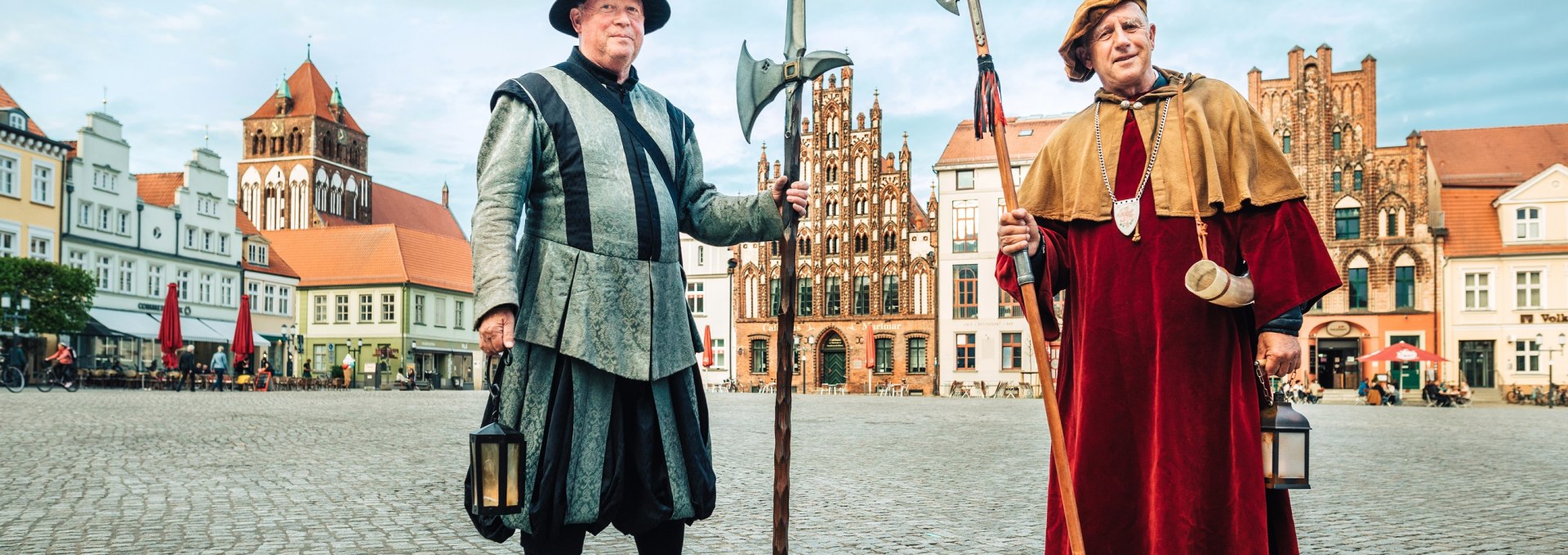 Night watchman tour in Greifswald, © Wally Pruß