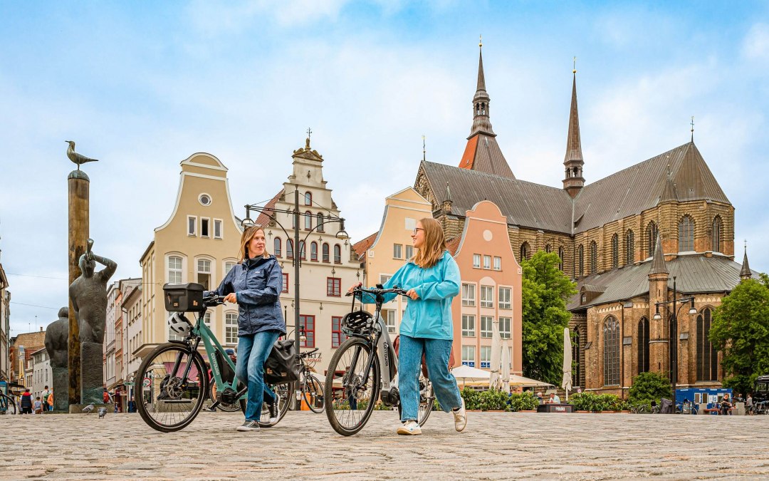 New Market in the Hanseatic City of Rostock, © TMV/Tiemann