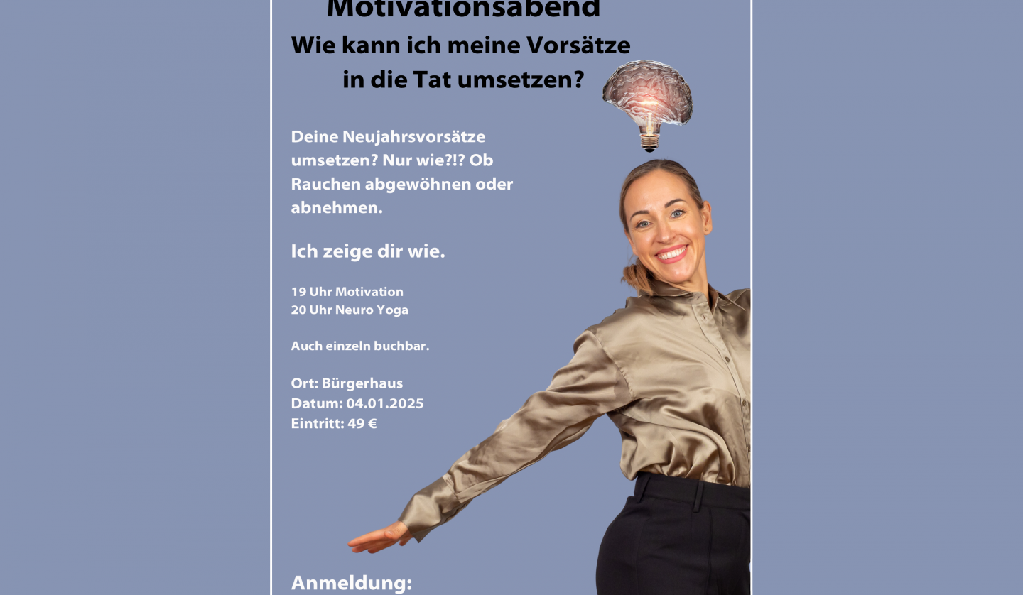 Motivationsabend mit Claudia Pedro-Schröder Kopie, © Claudia Pedro-Schröder