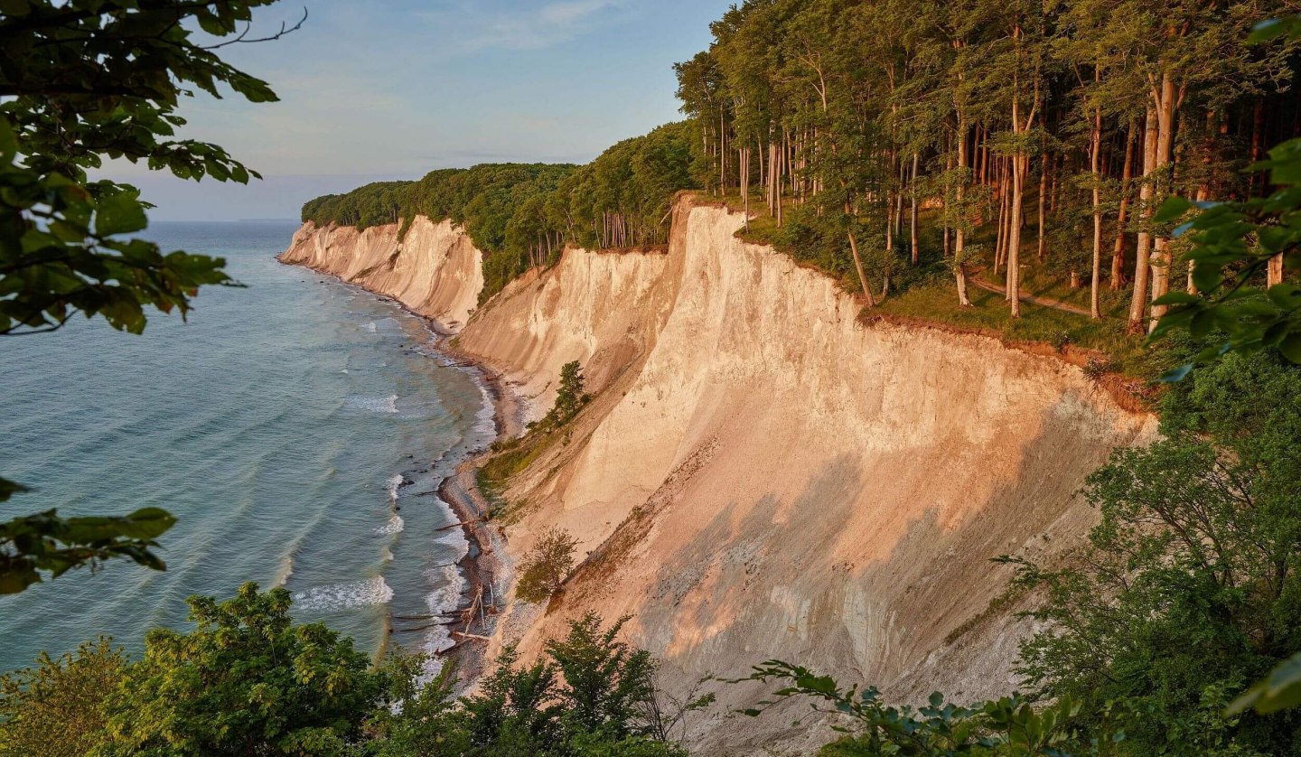 Chalk cliffs on the Island of Rügen, © TMV/Grundmann