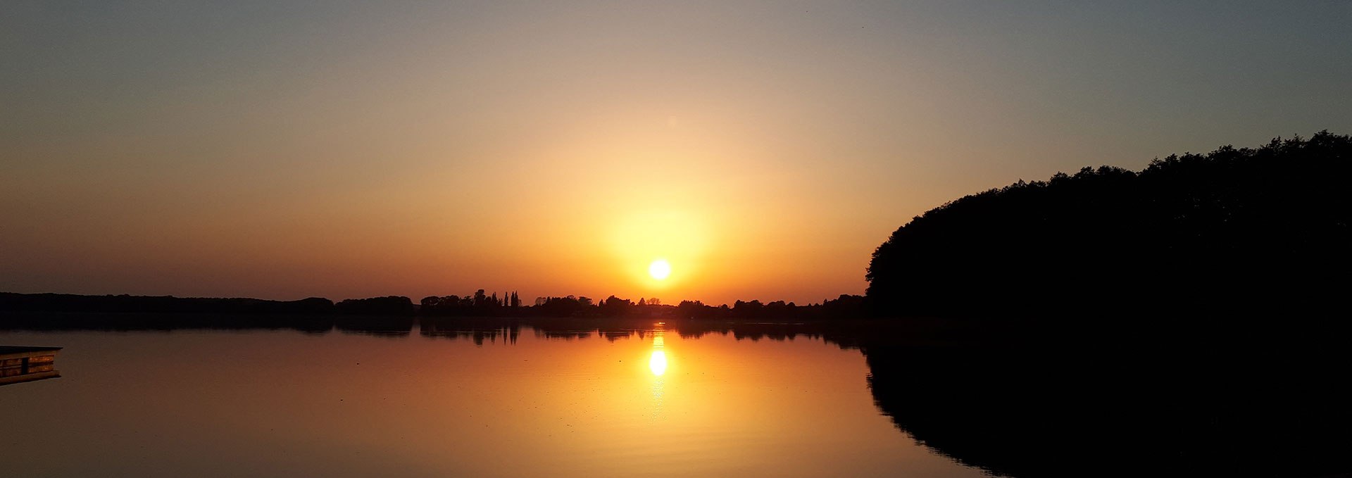 Pure romance. Enjoy the tranquility of the sunset over the Käbelicksee., © Traugott Heinemann-Grüder