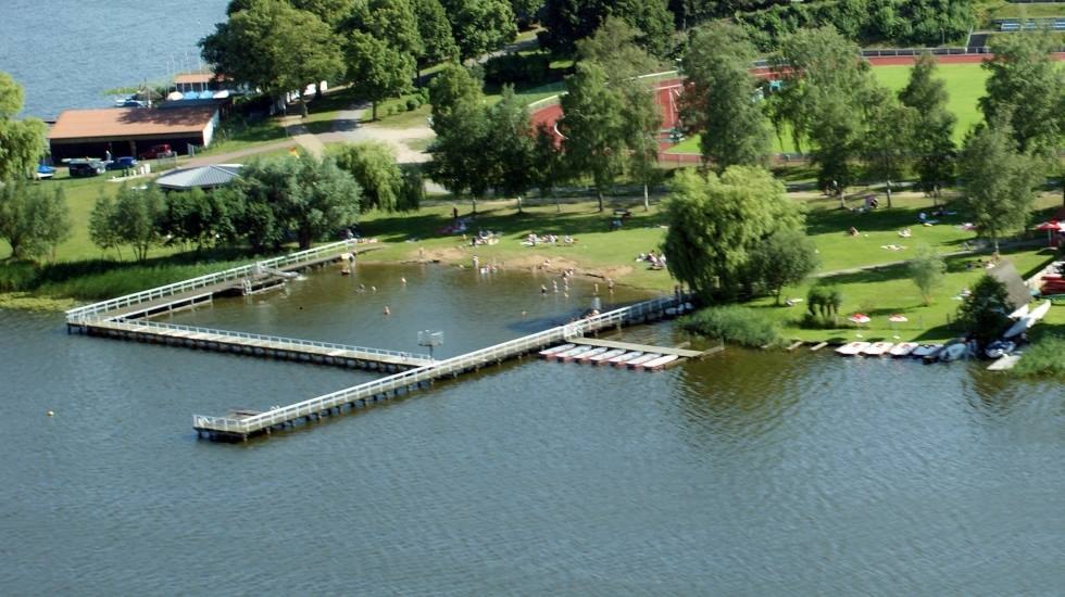 Sternberg lido on the lake, © Tourist-Info der Stadt Sternberg