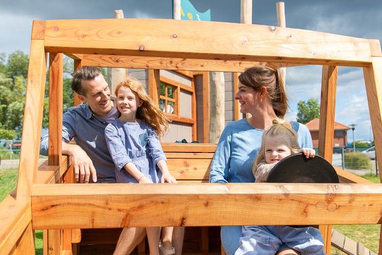 The new playground at the Ostseequelle campsite., © Campingplatz Ostseequelle GmbH