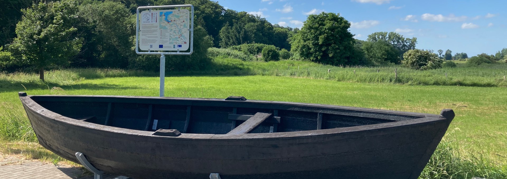 Smugglers' boat in Marlow, © M. Hagemann