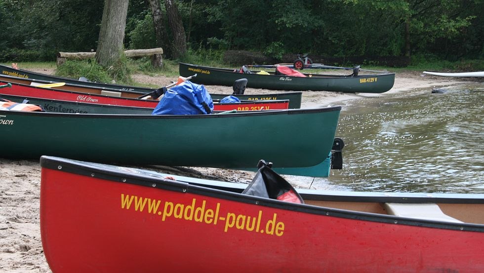 Landing stage at the Müritz, © Paddel-Paul/Tobias Schnuchel