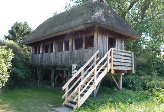 Wooden lookout point in Tankow, © Ummanz-Information/Bordych