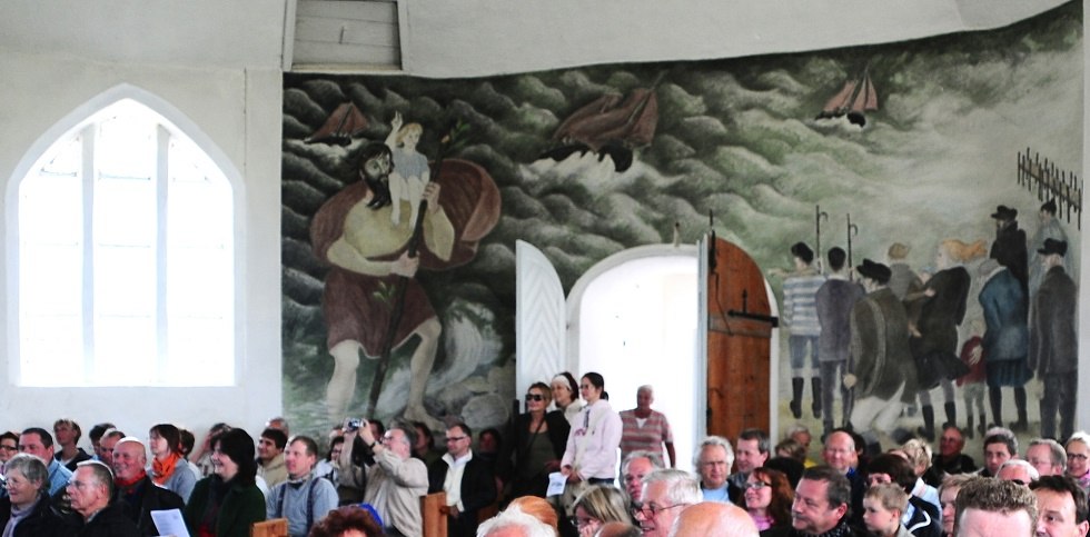 "People in the Storm" by Italian artist Gabriele Mucchi., © Tourismuszentrale Rügen