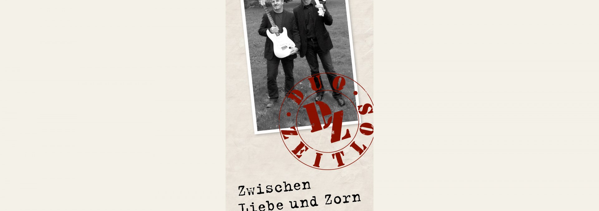 An evening of songs and history with the "Duo Zeitlos", © Duo Zeitlos, c/o Dr. Volker Höffer (bereitgestellt)