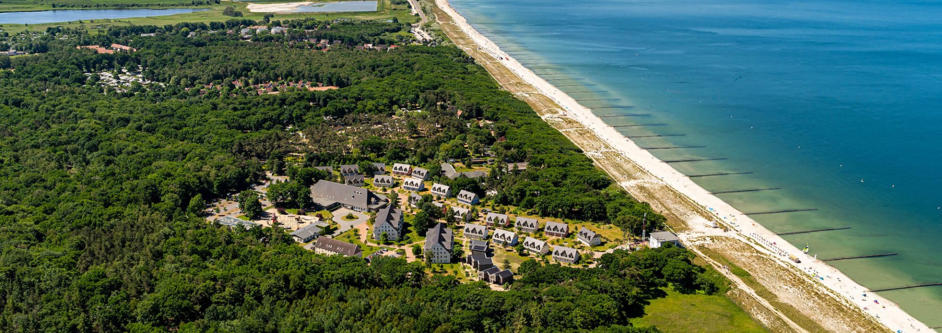 The StrandResort Markgrafenheide from the air, © Alexander Rudolph@DOMUSimages