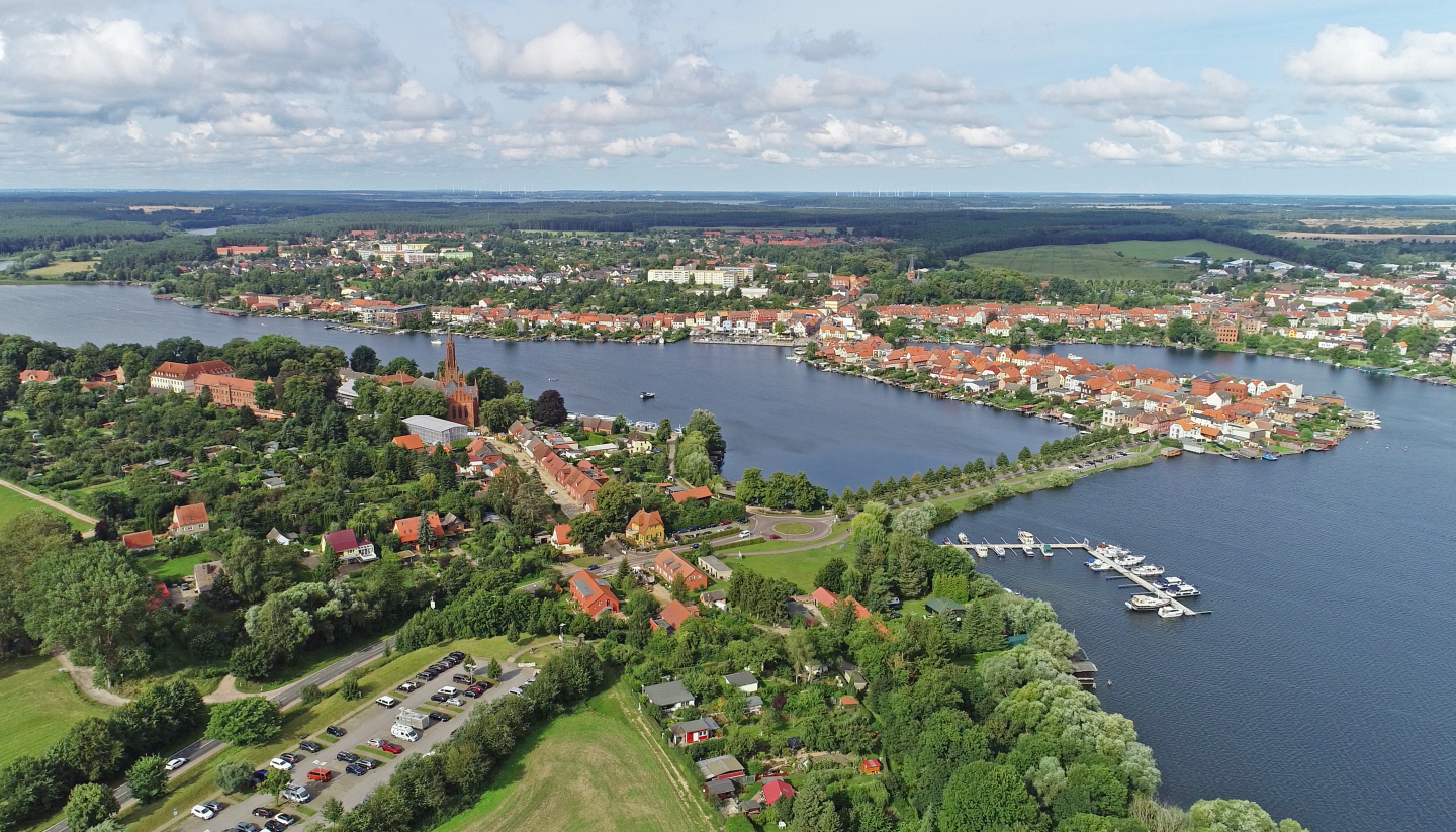 Beautiful view over Malchow, © TMV/Gohlke