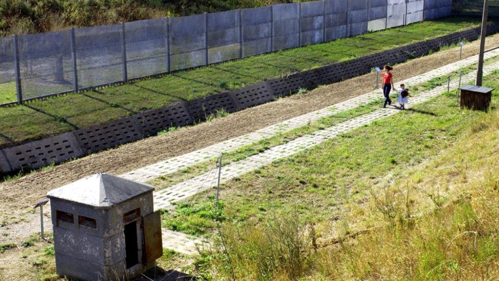 The former barrier of the border house gives many insights into the recent past, © Politische Memoriale e.V.