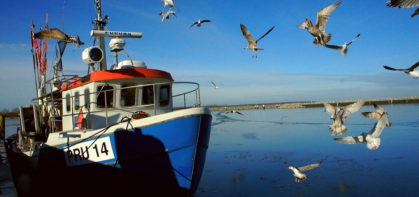 Dei Lütt Fischhall_photo of the fishing boat, © Grählert