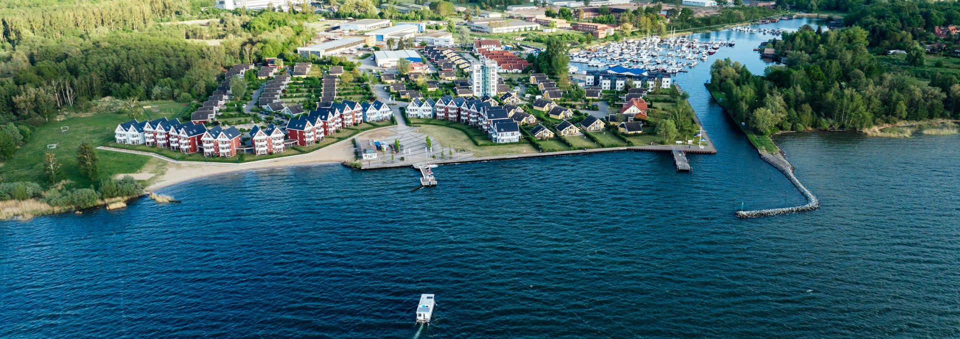 Port Village Müritz in Mecklenburg Lake District, © TMV/Gänsicke