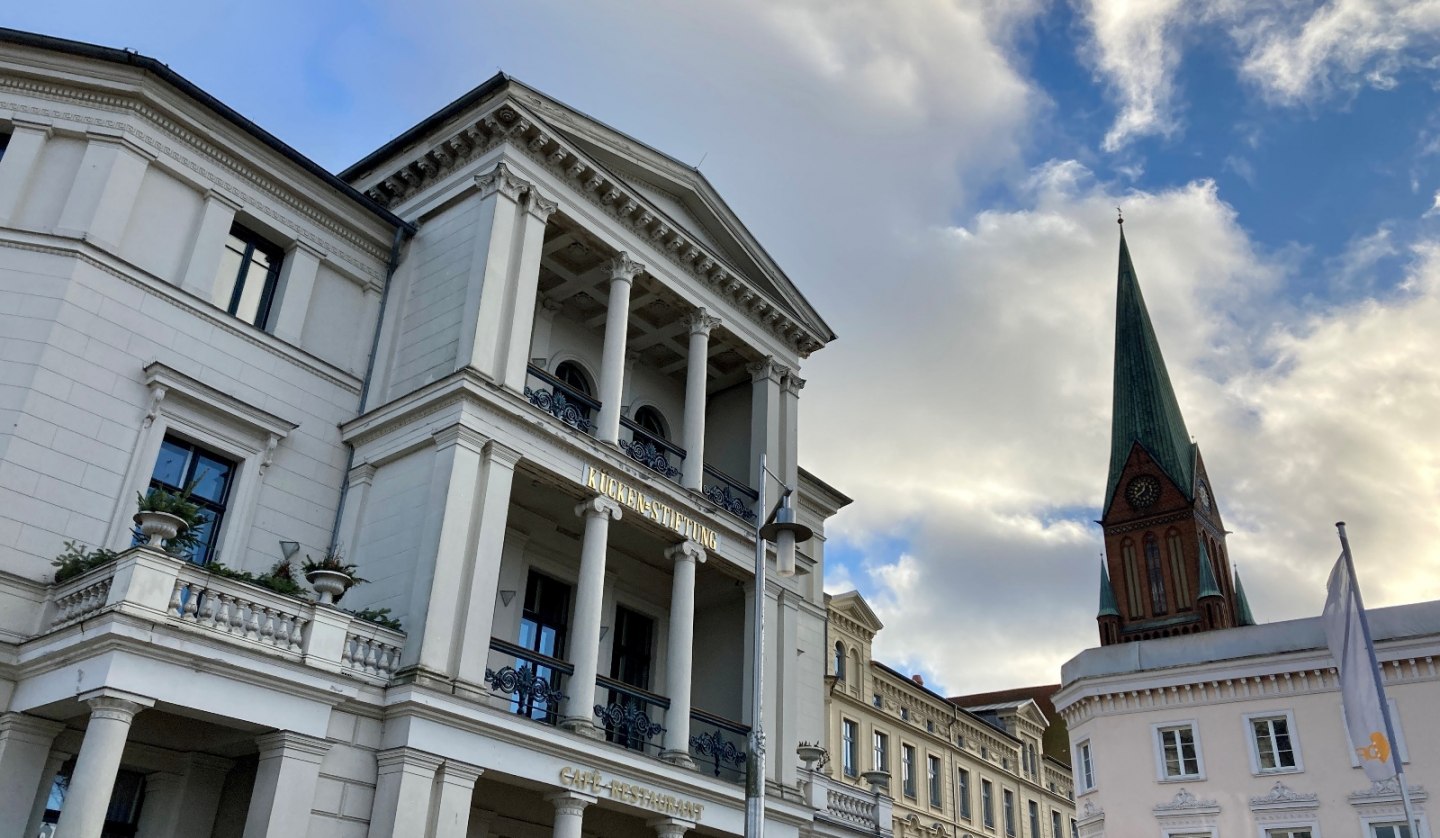 Building of the Kücken Foundation at the Pfaffenteich in Schwerin., © Stadtmarketing Gesellschaft Schwerin