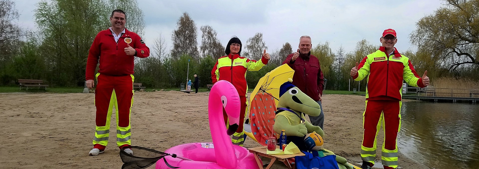 Lifeguard at the NaturBad, © Jana Koch