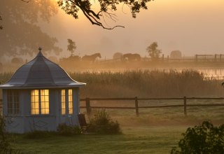 Impression of the morning atmosphere in Mecklenburg ParkLand, © Mecklenburger ParkLand/Feriengut Dalwitz