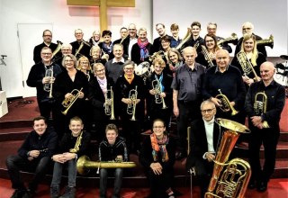 Trombone choir of the EFG Schwerin, © Astrid Junker