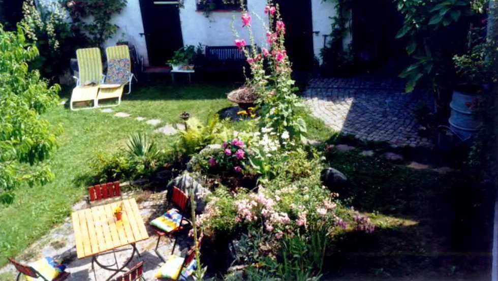 Being together on the terrace and just let the kids play., © Ferienwohnung Groß