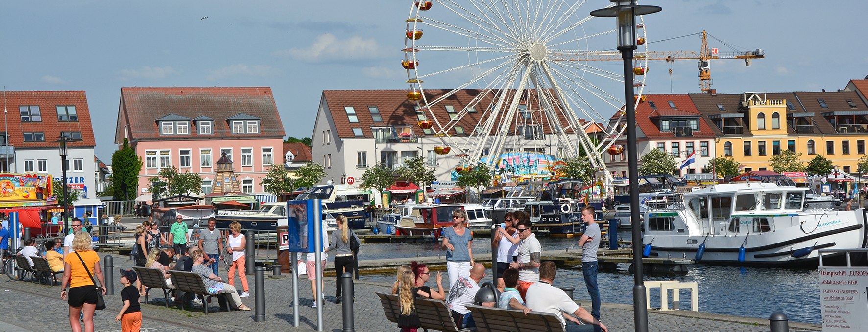 Müritz Sail - city harbor Waren (Müritz), © Veranstalter