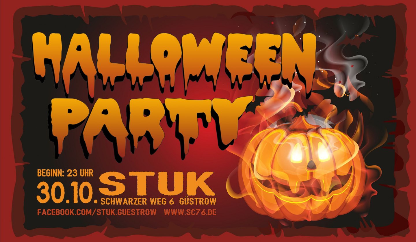 Halloween StuK Gü Info, © StuK - Der Club in Güstrow