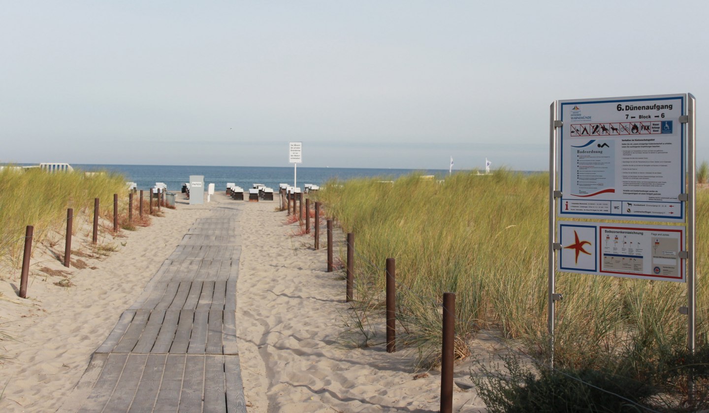 Accessible beach access 6 in Warnemünde, © TZRW