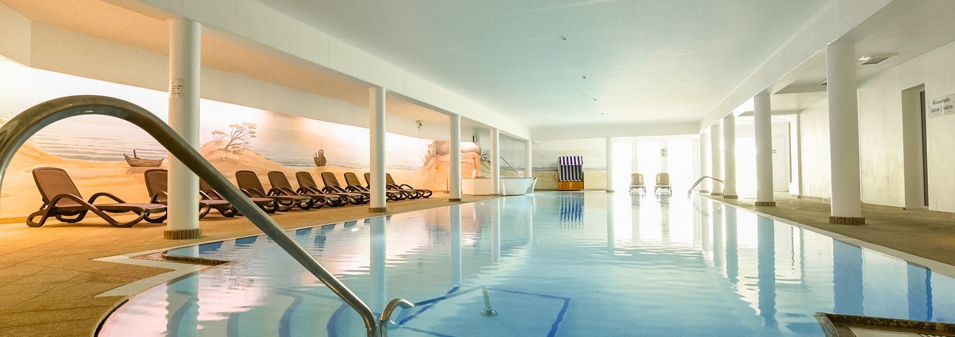 Indoor pool (18 x 6.5 m), © Promenadenhotel Admiral