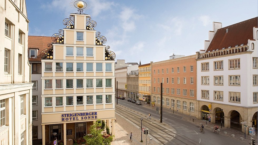 Das Steigenberger Hotel Sonne in der Rostocker Innenstadt, © Steigenberger Hotel Sonne