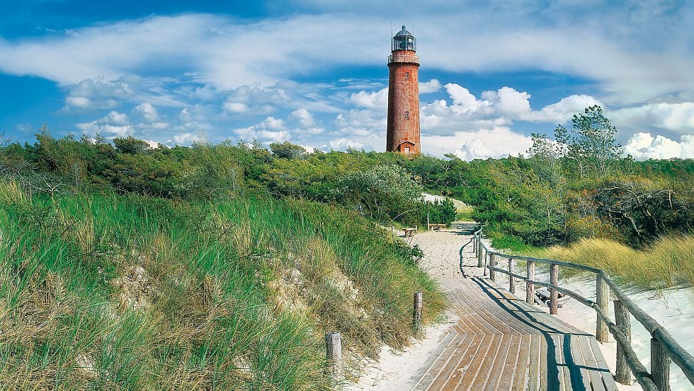 Lighthouse at Darßer Ort near Prerow, Fischland-Darß-Zingst, © TMV/Grundner