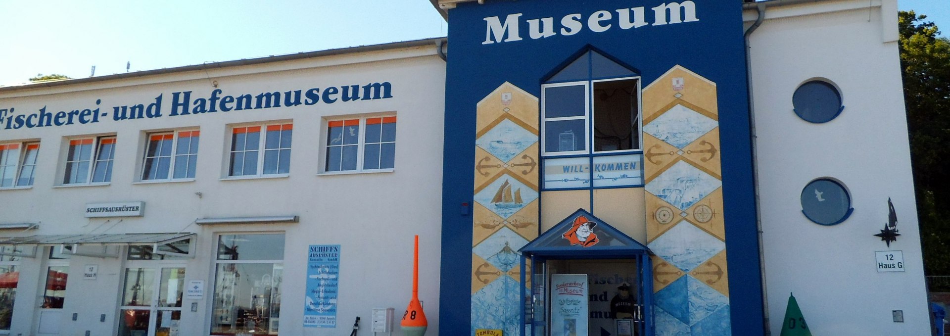 Located directly in the town harbor: The Fishery and Port Museum in Sassnitz, © Heike Seelenbinder