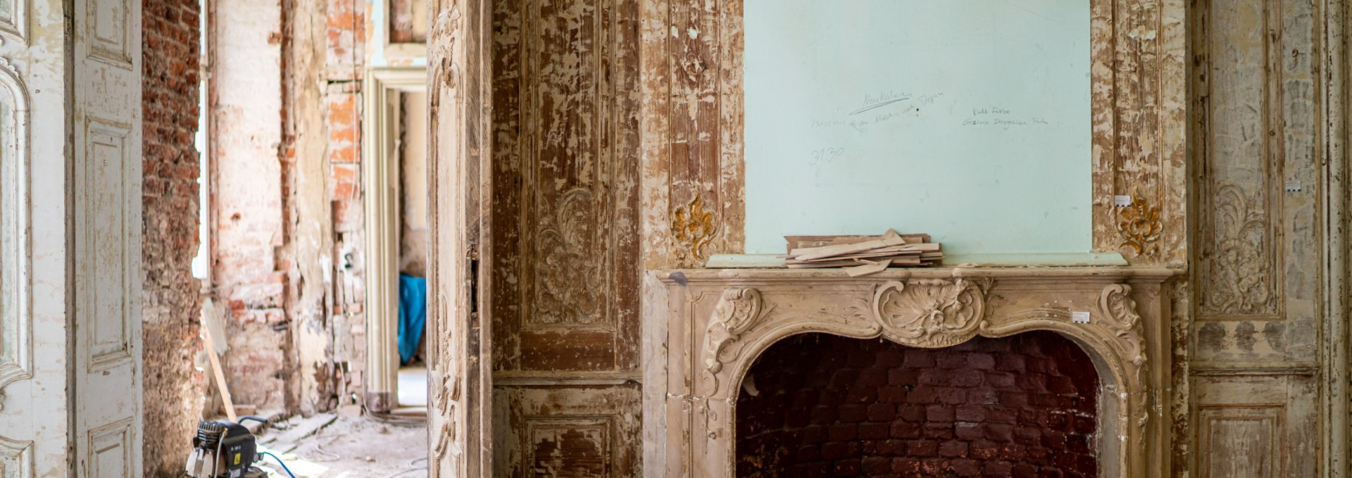 Renovation work at Ivenack Castle, © DOMUSImages