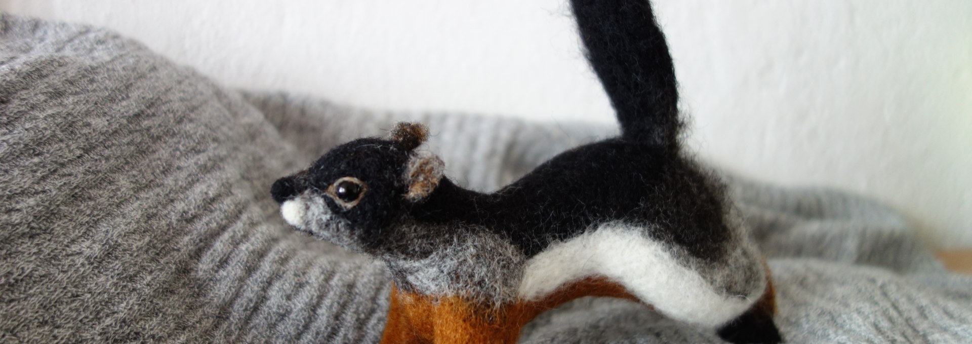 felt_beautiful_squirrel, © Sachiko Zimmermann-Tajima