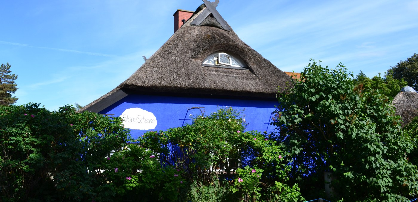 Blue barn in Vitte, © Hiddenseer Hafen- und Kurbetrieb