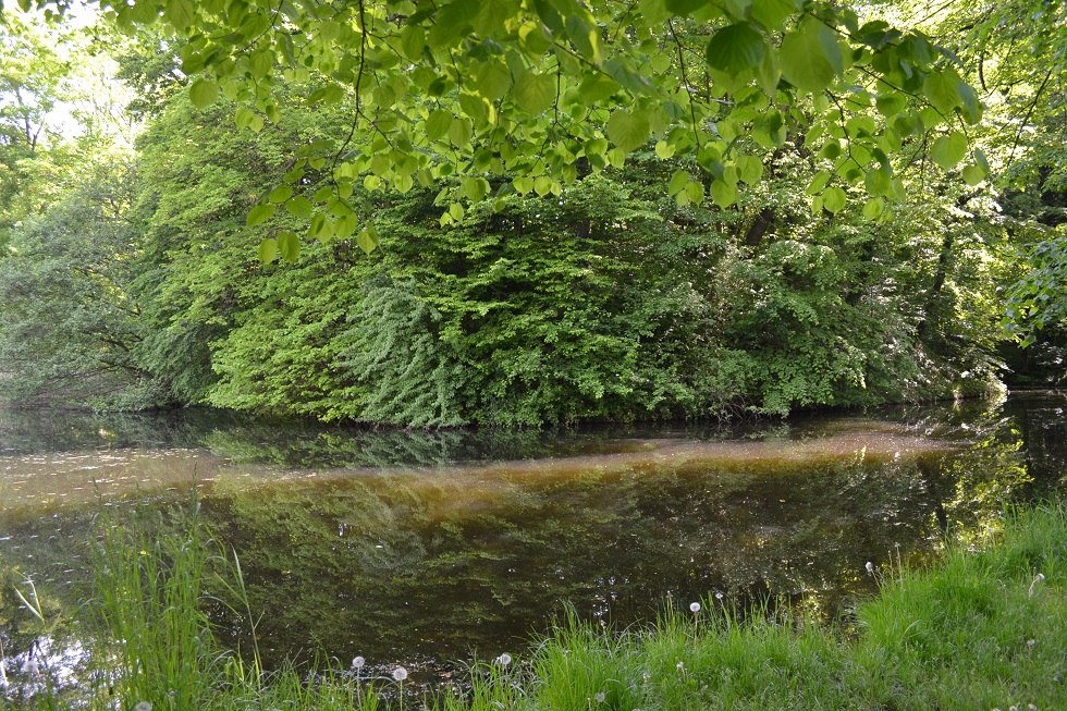 A circular tower mound is visible., © Lutz Werner